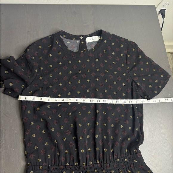 A.L.C geometric 100% Silk Dress - Picture 7 of 9